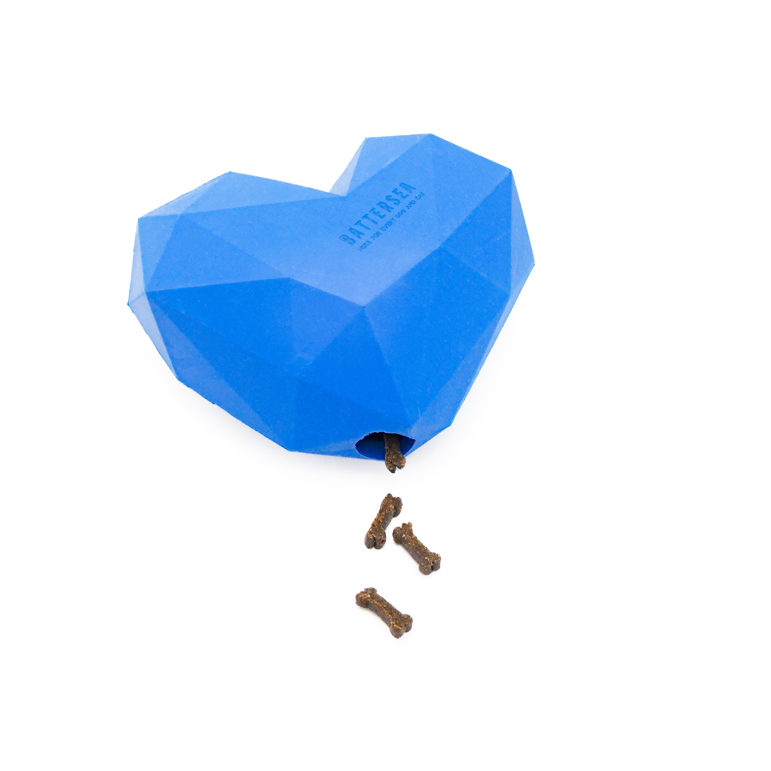 Battersea Rubber Heart Treat Toy