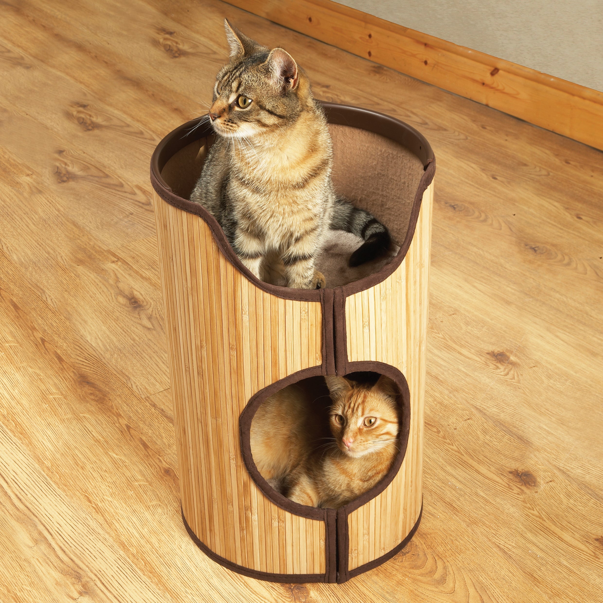 Bamboo Cat Tower (Showroom Stock)