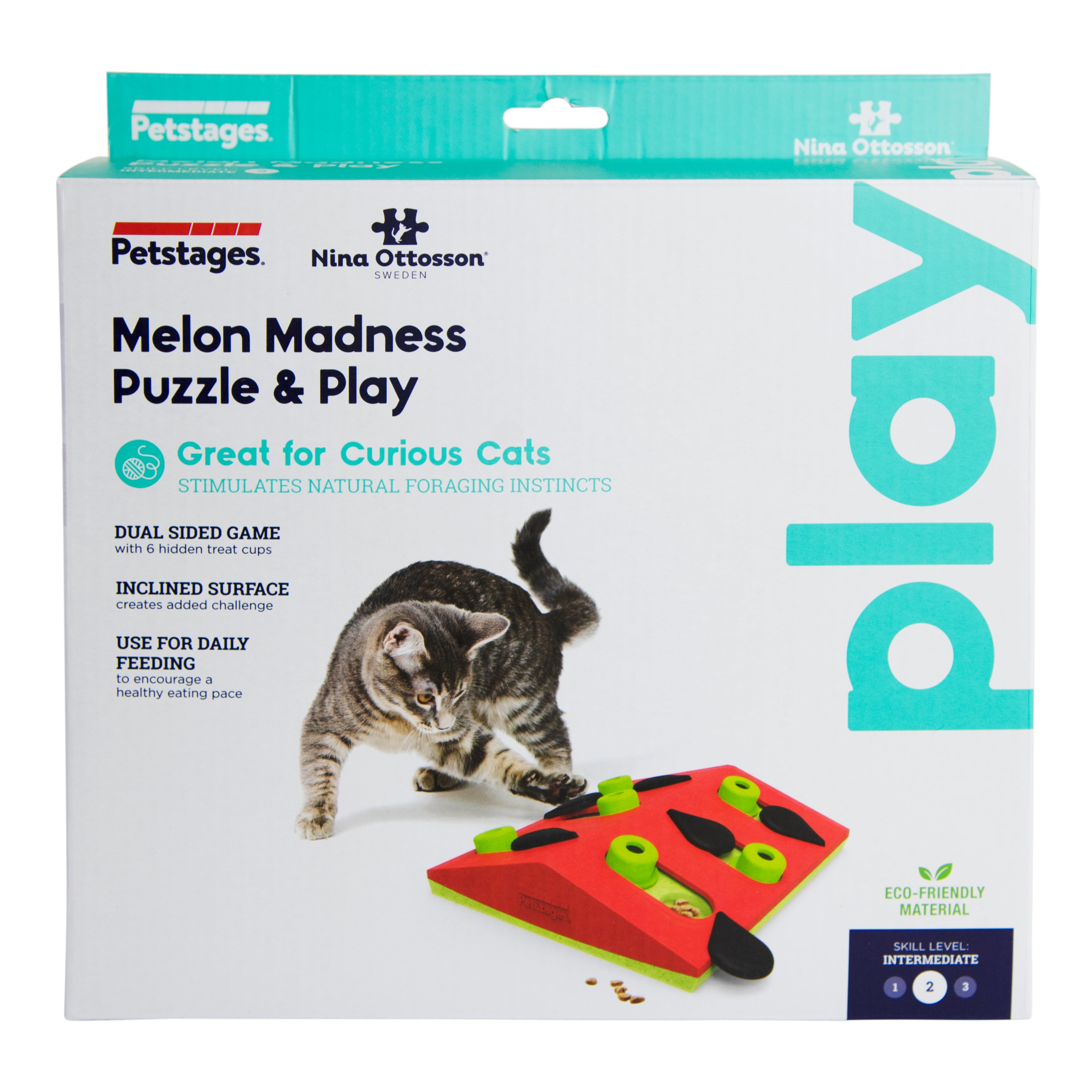 Nina Ottosson Cat Puzzle 'n Play Melon Madness