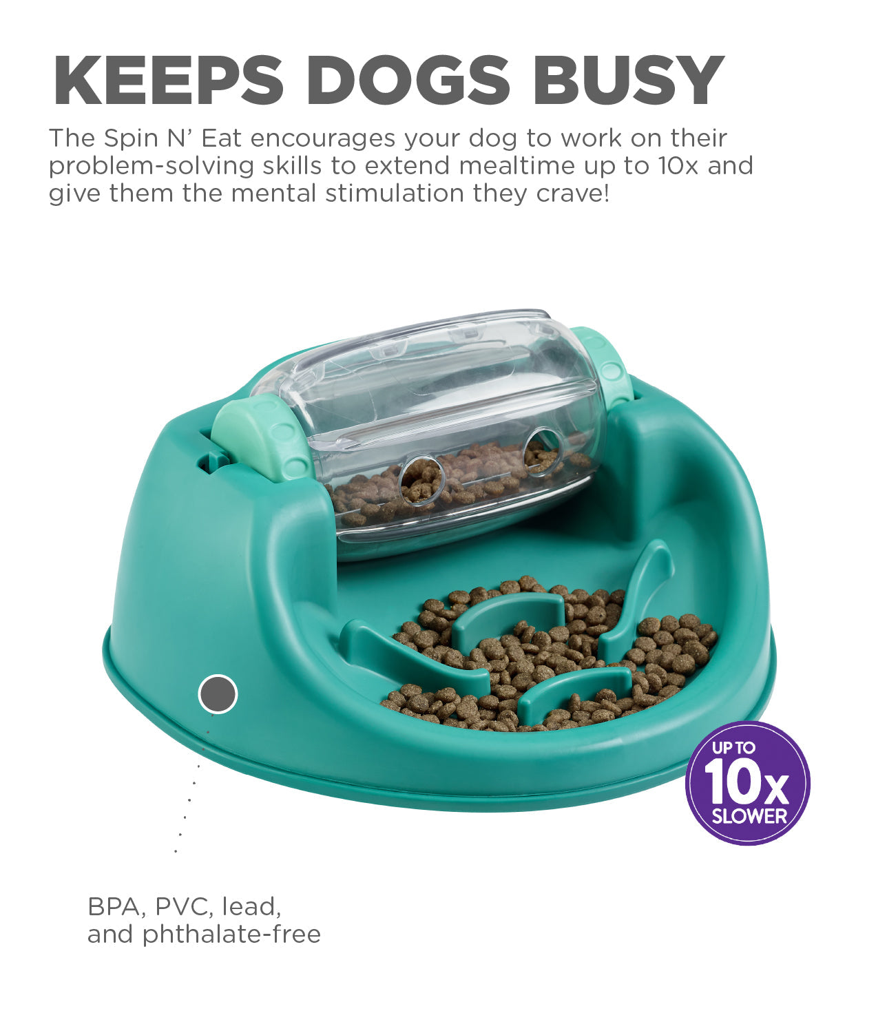 Nina Ottosson Dog Spin n' Eat Puzzle