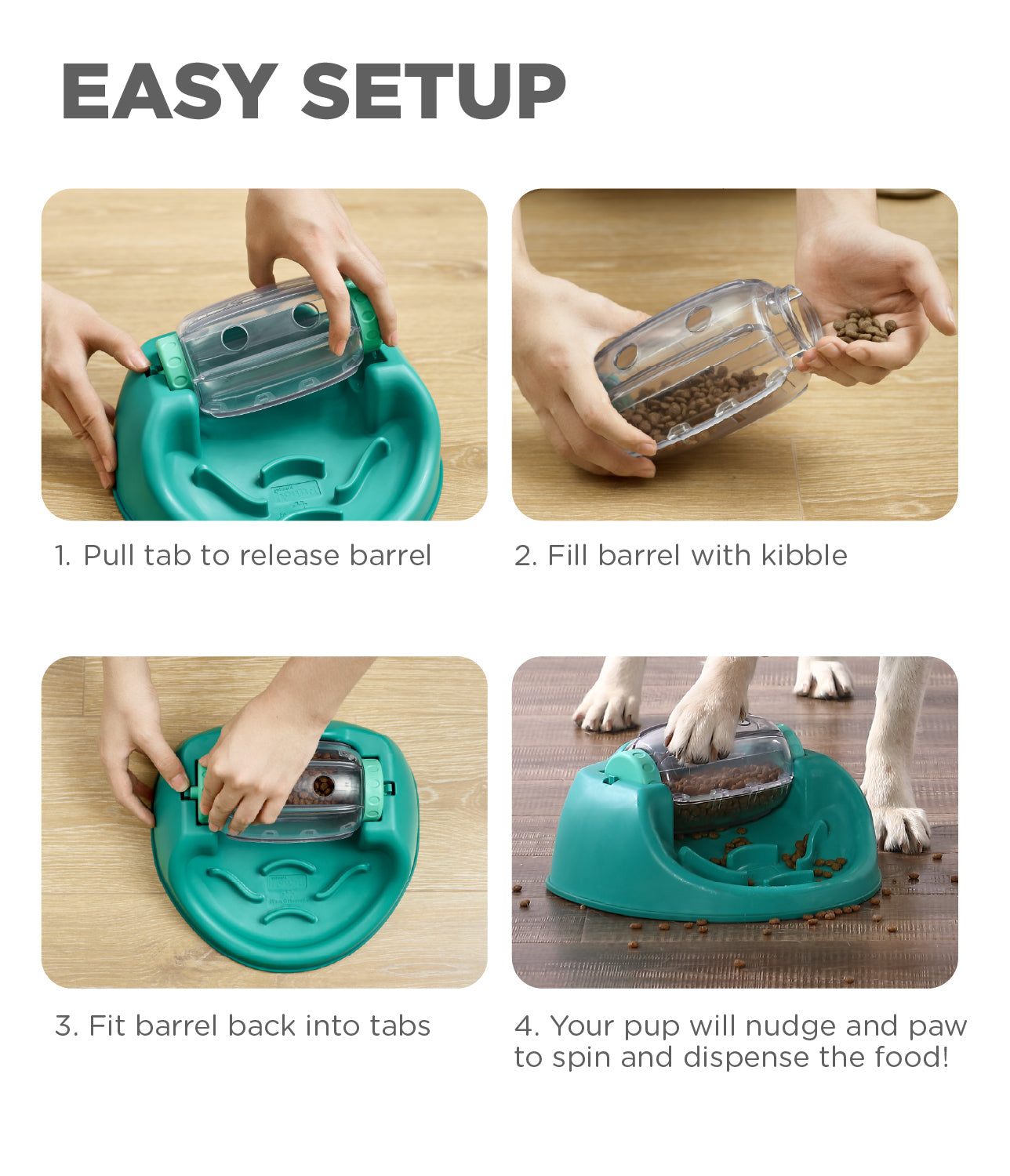 Nina Ottosson Dog Spin n' Eat Puzzle