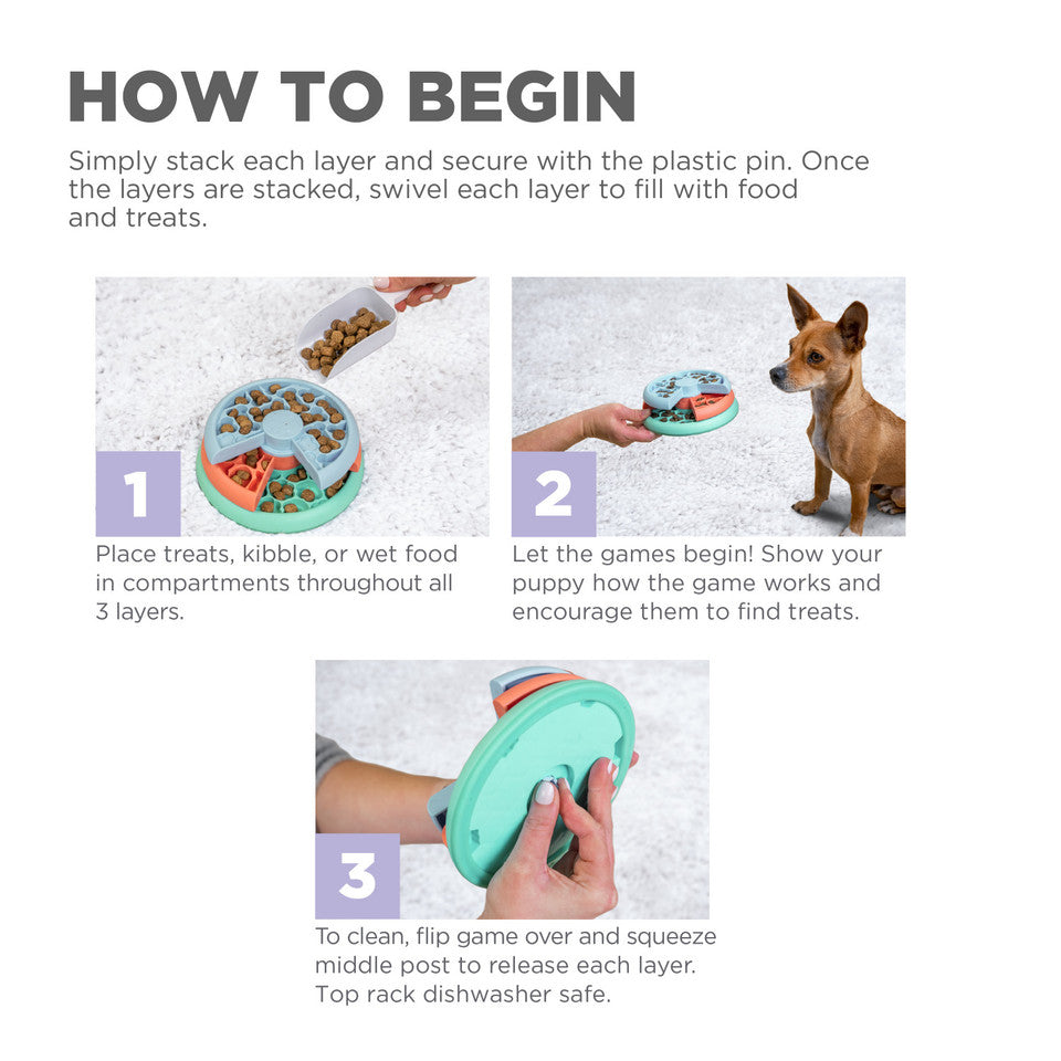Nina Ottosson Puppy Lickin' Layers
