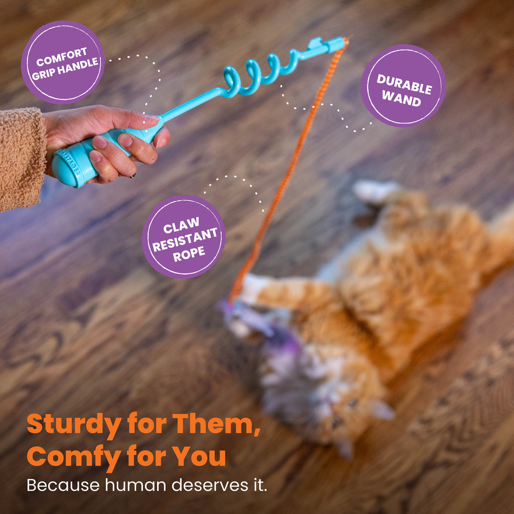 Cat-Apult Spring Wand
