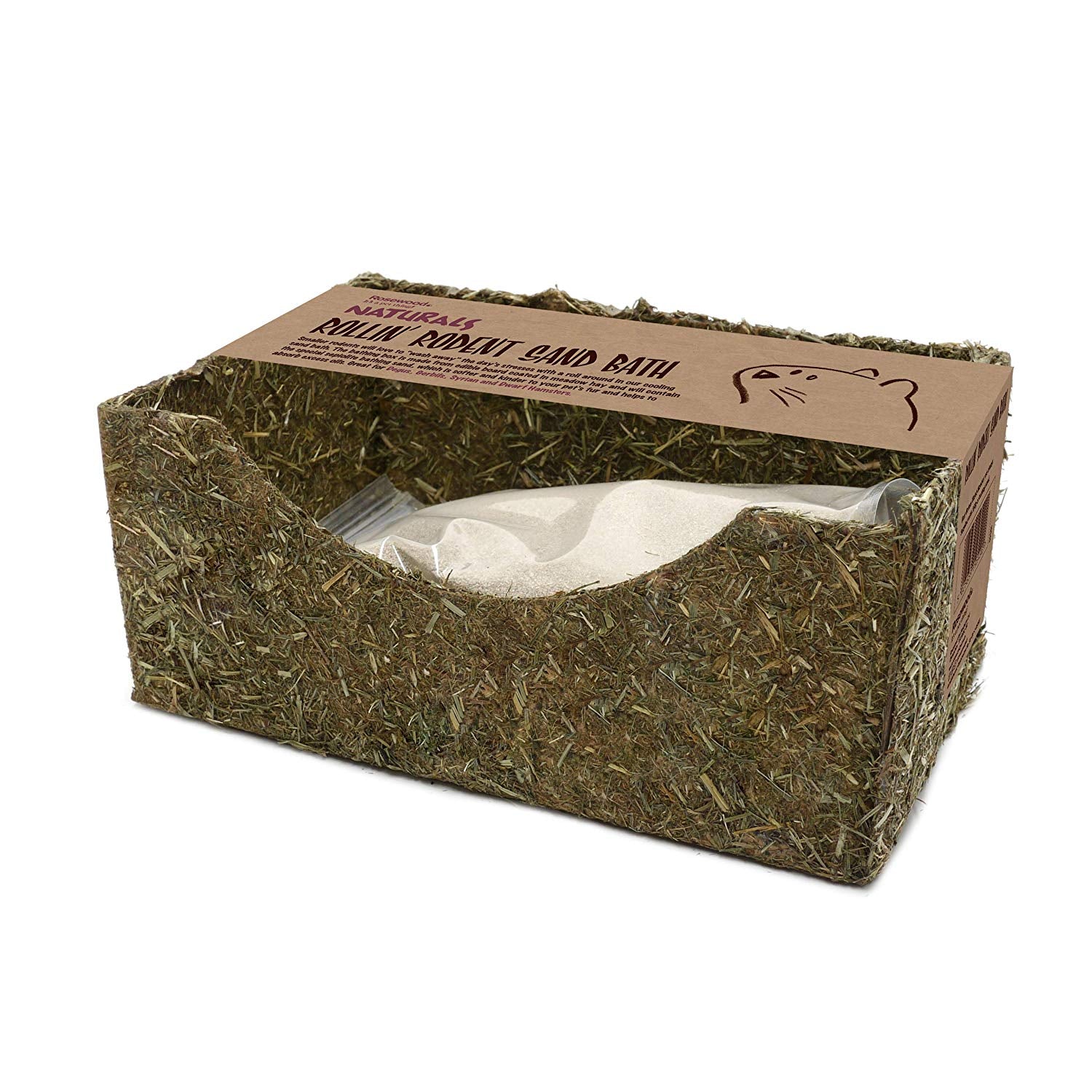 Rosewood Naturals Rollin' Rodent Sand Bath