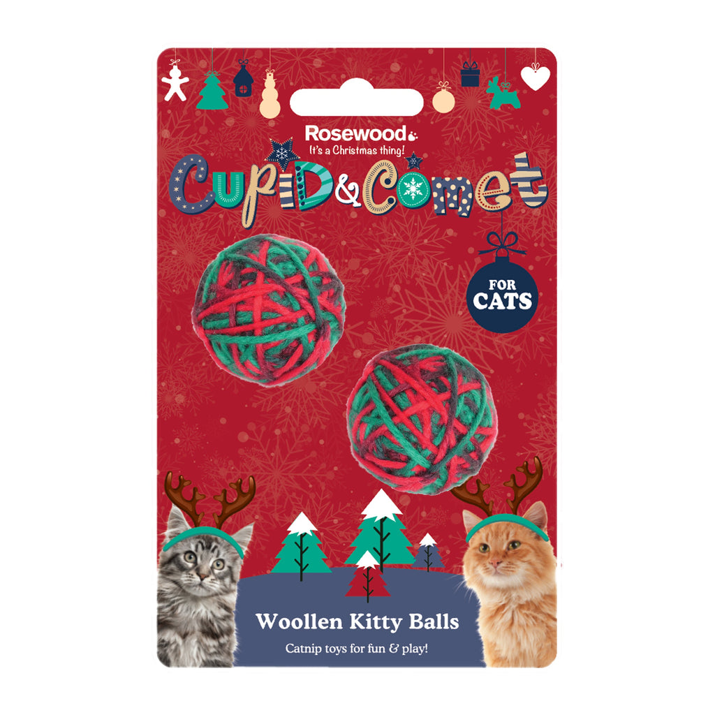 Woollen Kitty Balls