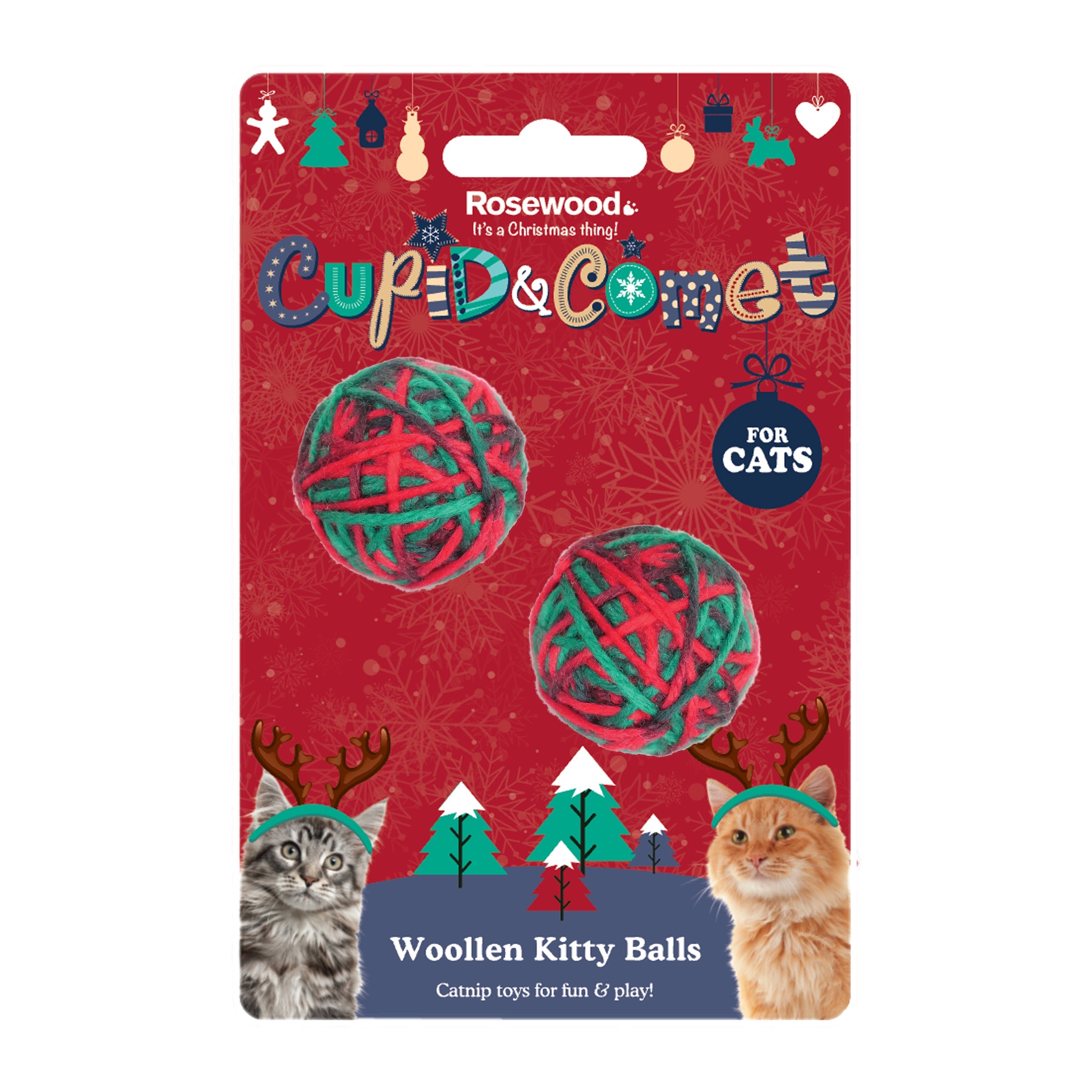 Woollen Kitty Balls