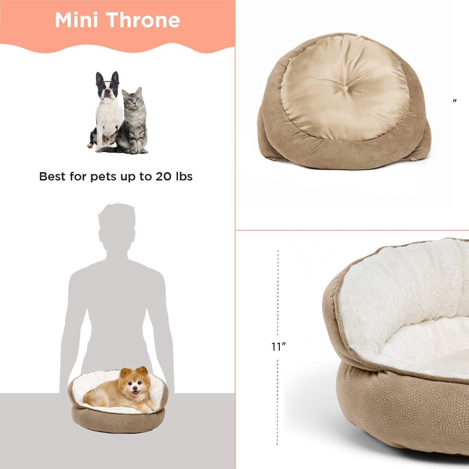Best Friends By Sheri Throne Ilan Pet Bed