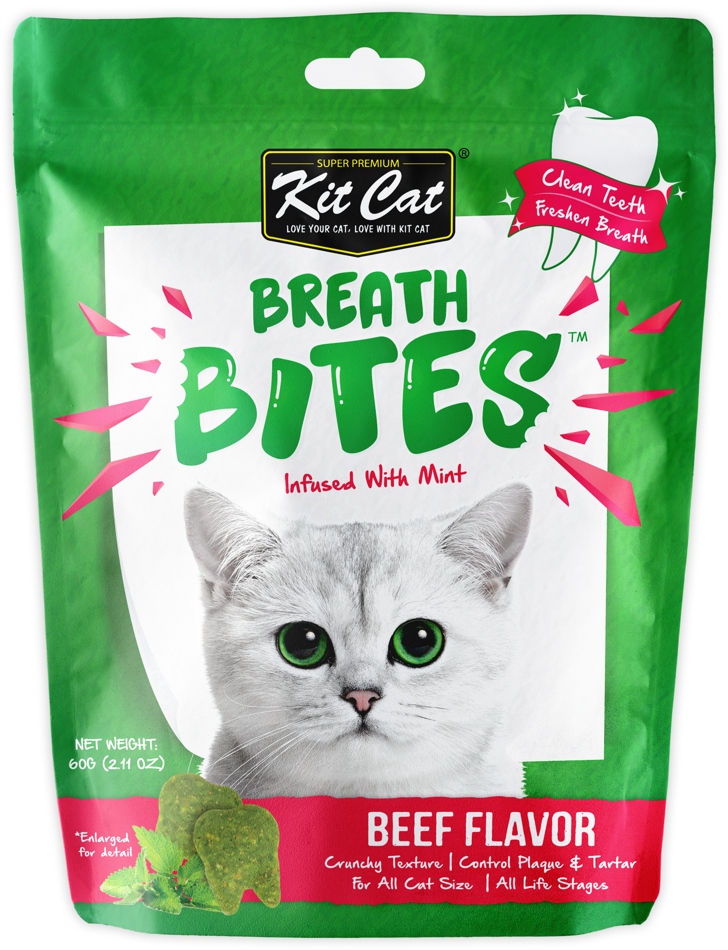 Kit Cat BreathBites Bulk Deal (60g x 12 packs)