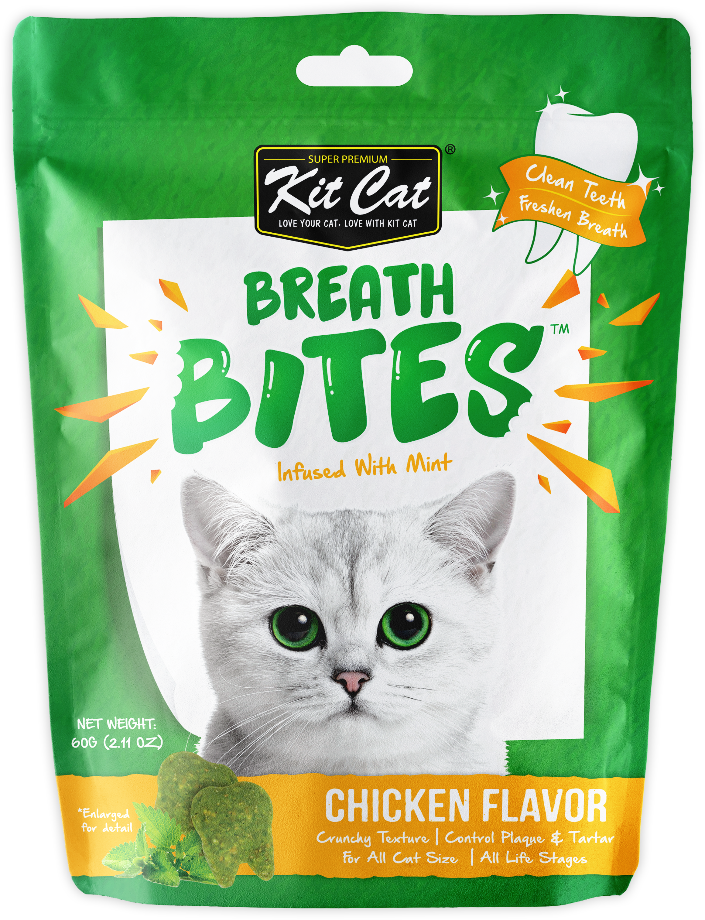 Kit Cat BreathBites Bulk Deal (60g x 12 packs)