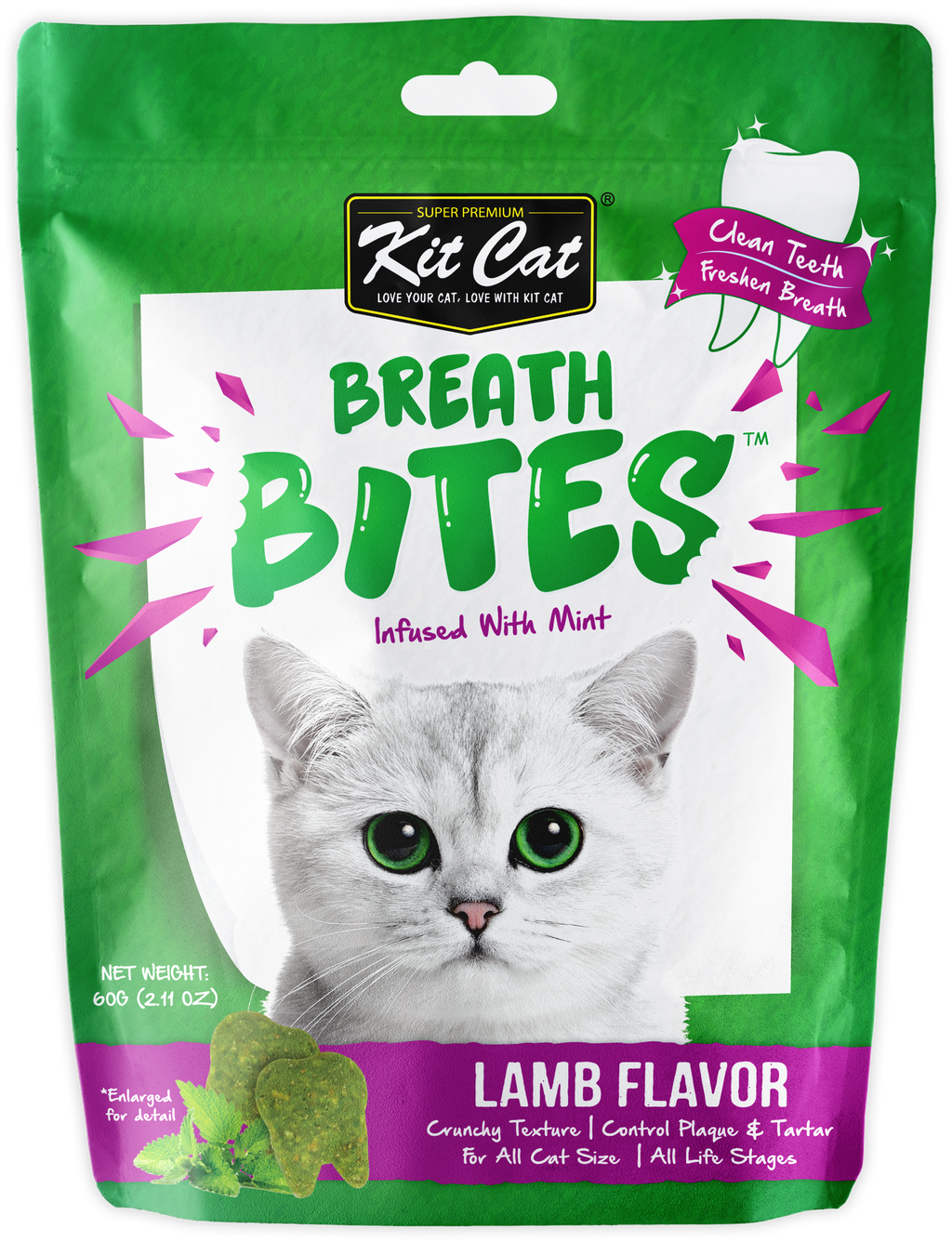 Kit Cat BreathBites Bulk Deal (60g x 12 packs)