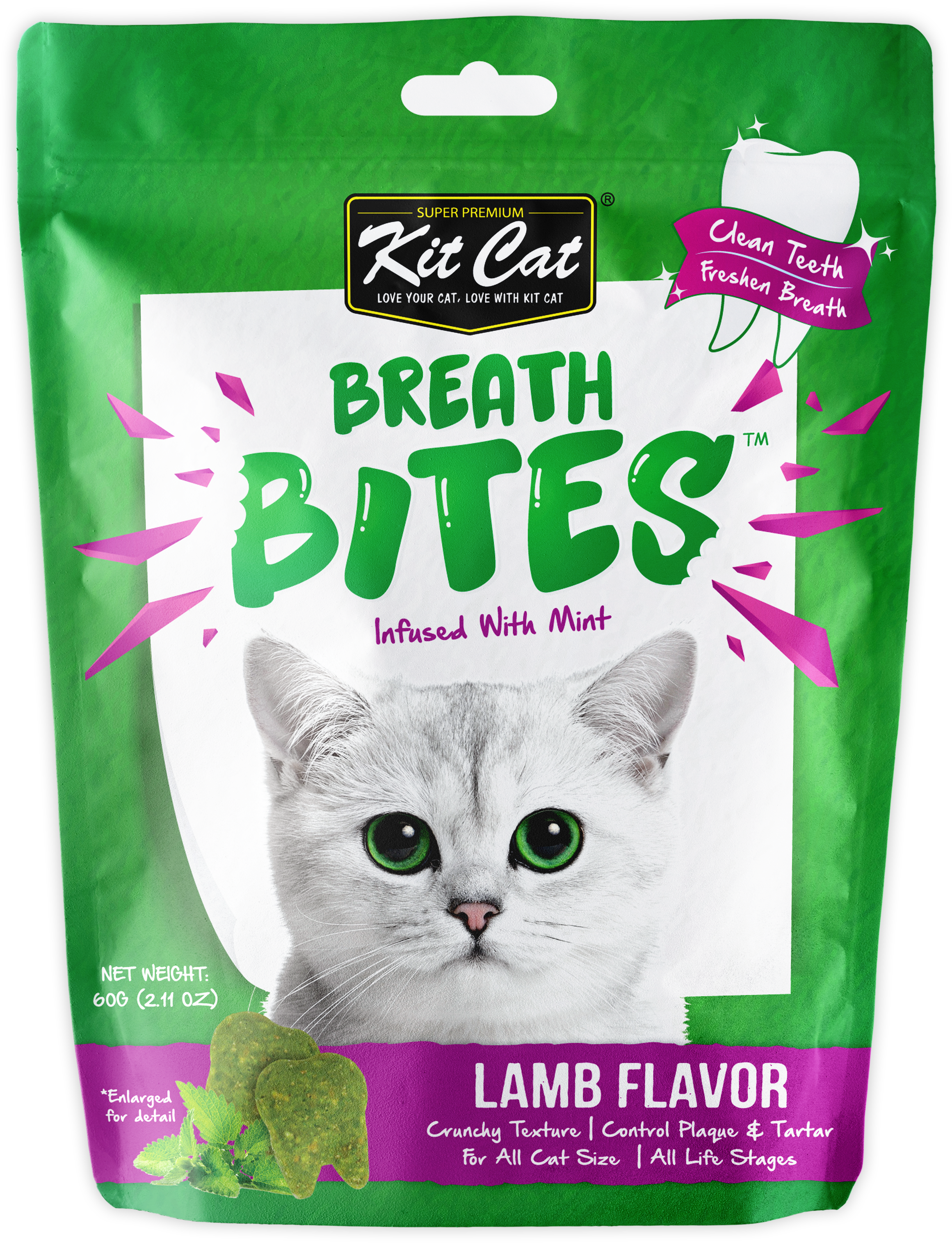 Kit Cat BreathBites Bulk Deal (60g x 12 packs)