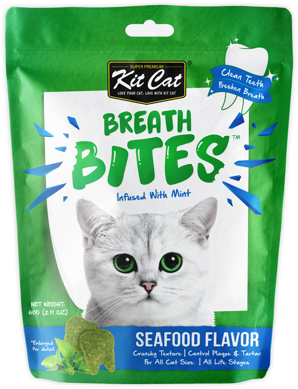 Kit Cat BreathBites Bulk Deal (60g x 12 packs)