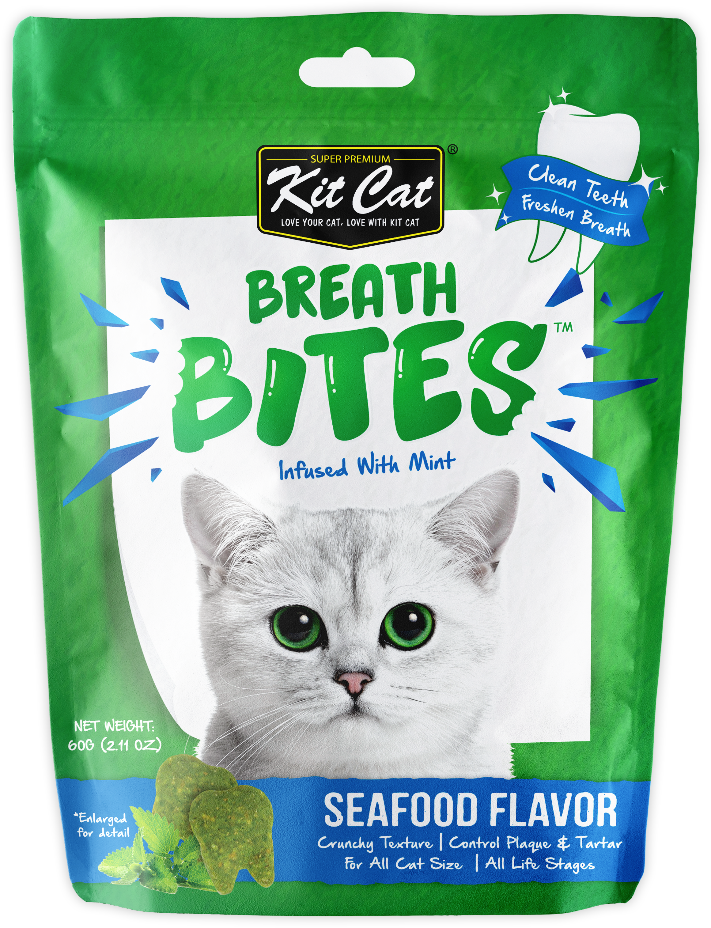 Kit Cat BreathBites Bulk Deal (60g x 12 packs)