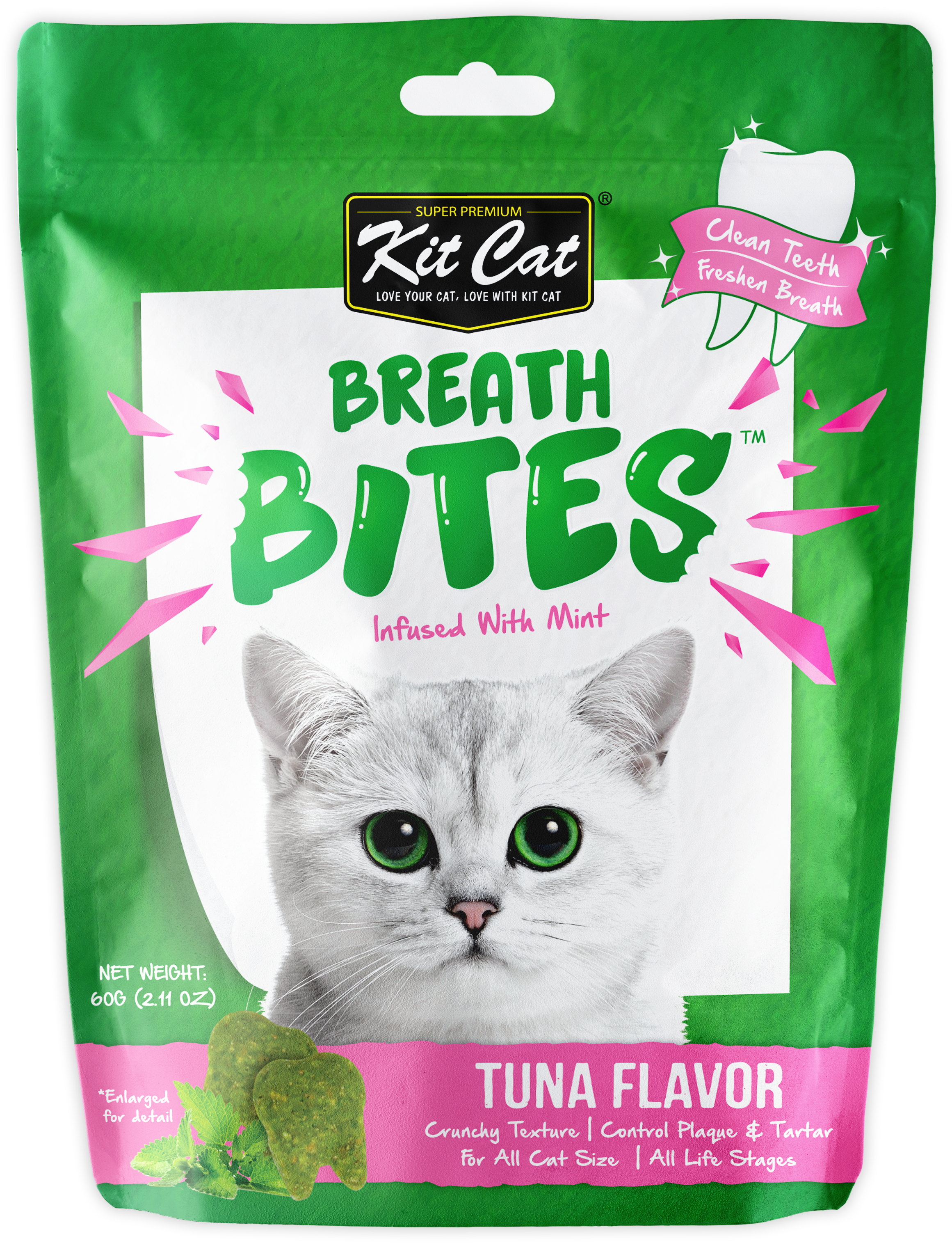 Kit Cat BreathBites Bulk Deal (60g x 12 packs)