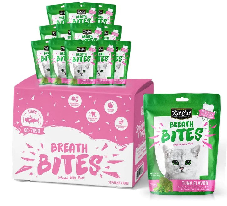 Kit Cat BreathBites Bulk Deal (60g x 12 packs)