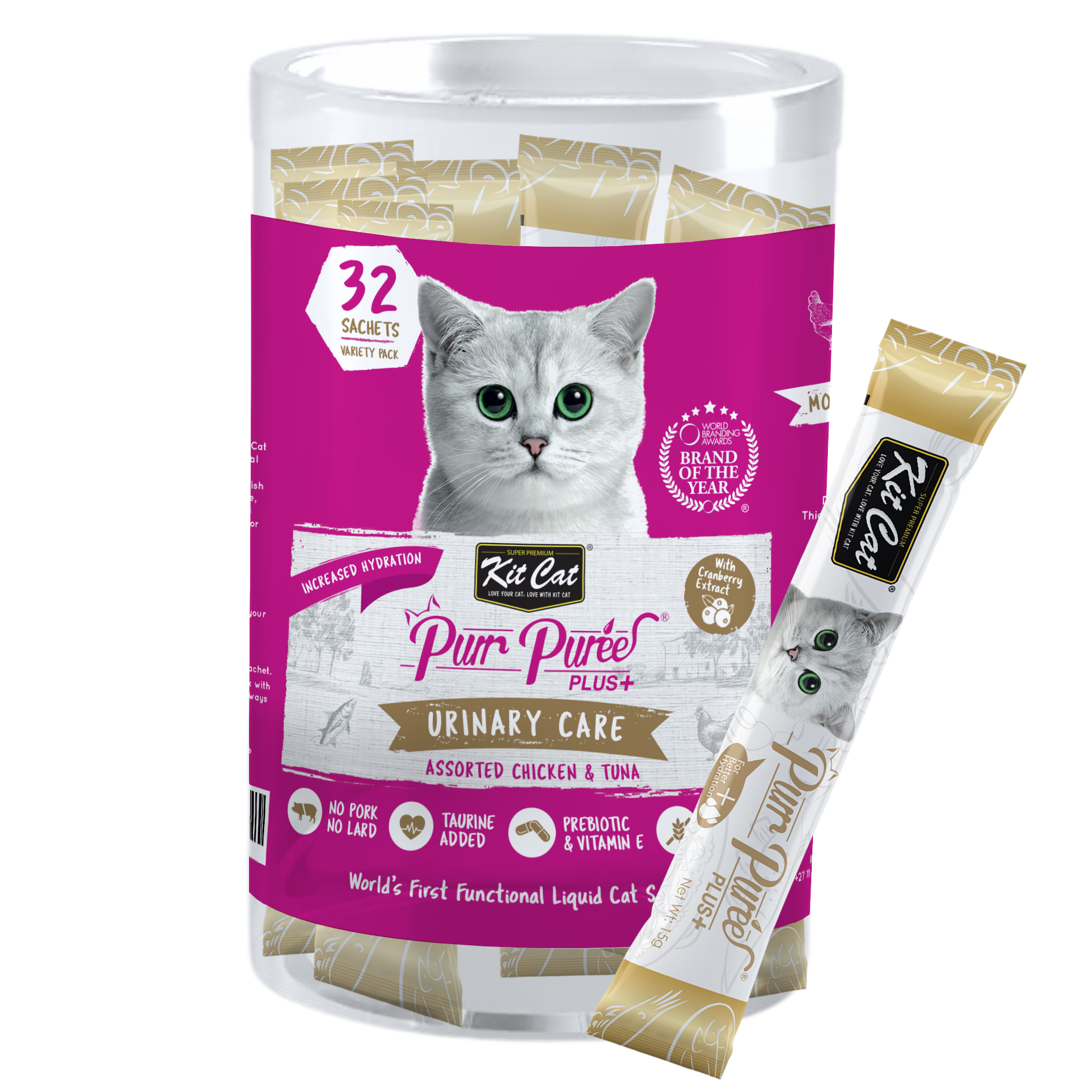 Purr Puree Plus+ Single Sachets (15g)