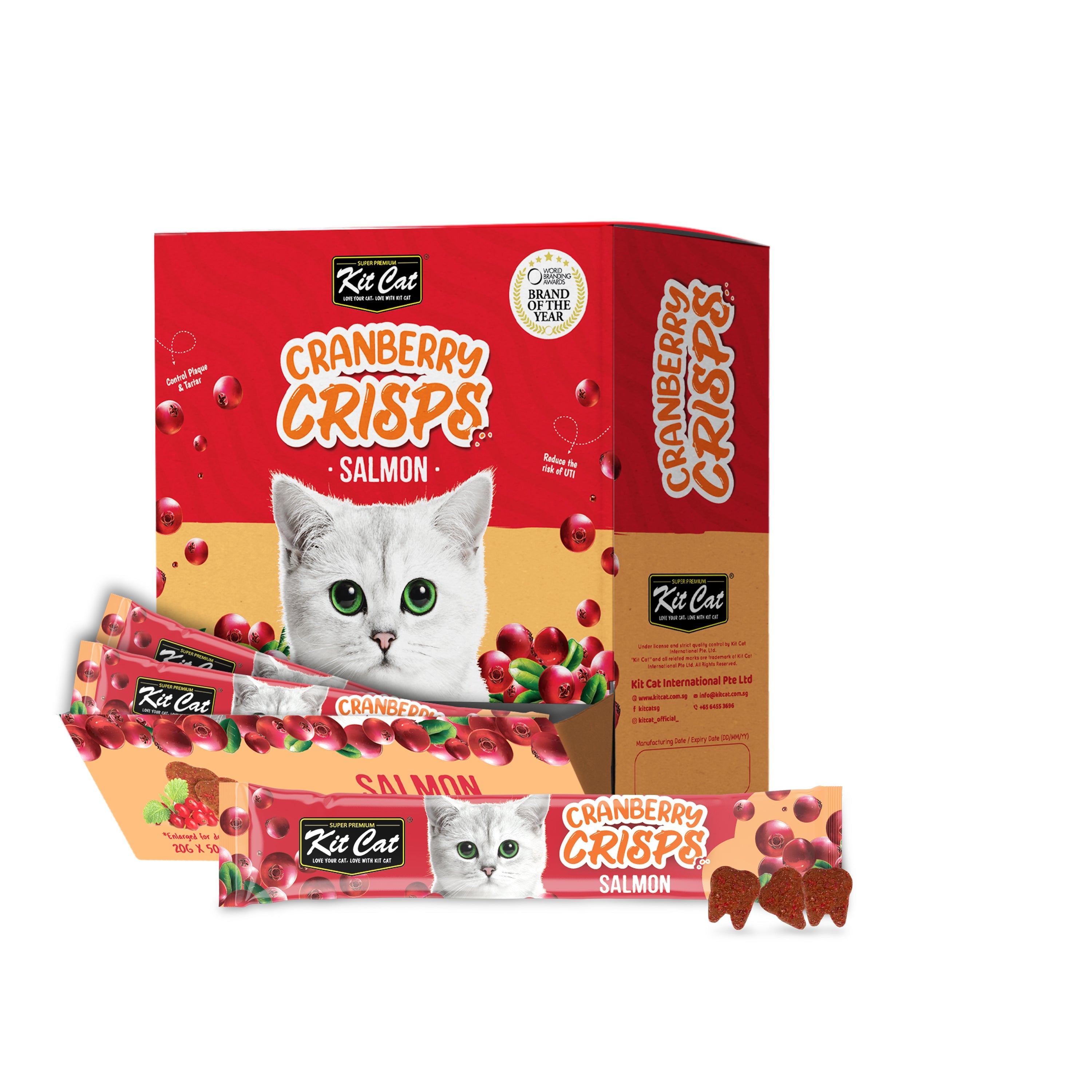 Cranberry Crisps Bulk Deal (20g x 50 packs)