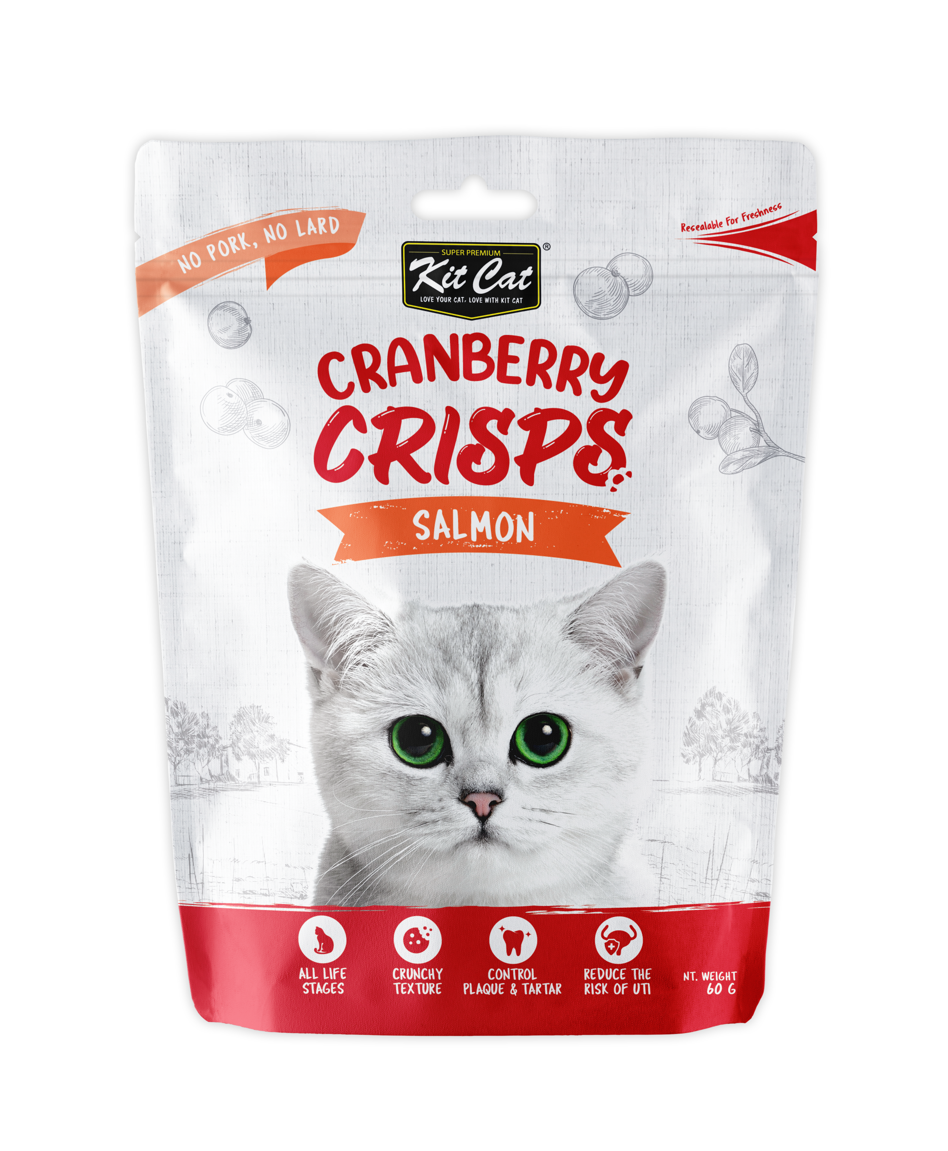 Kit Cat Cranberry Crisps (60g)