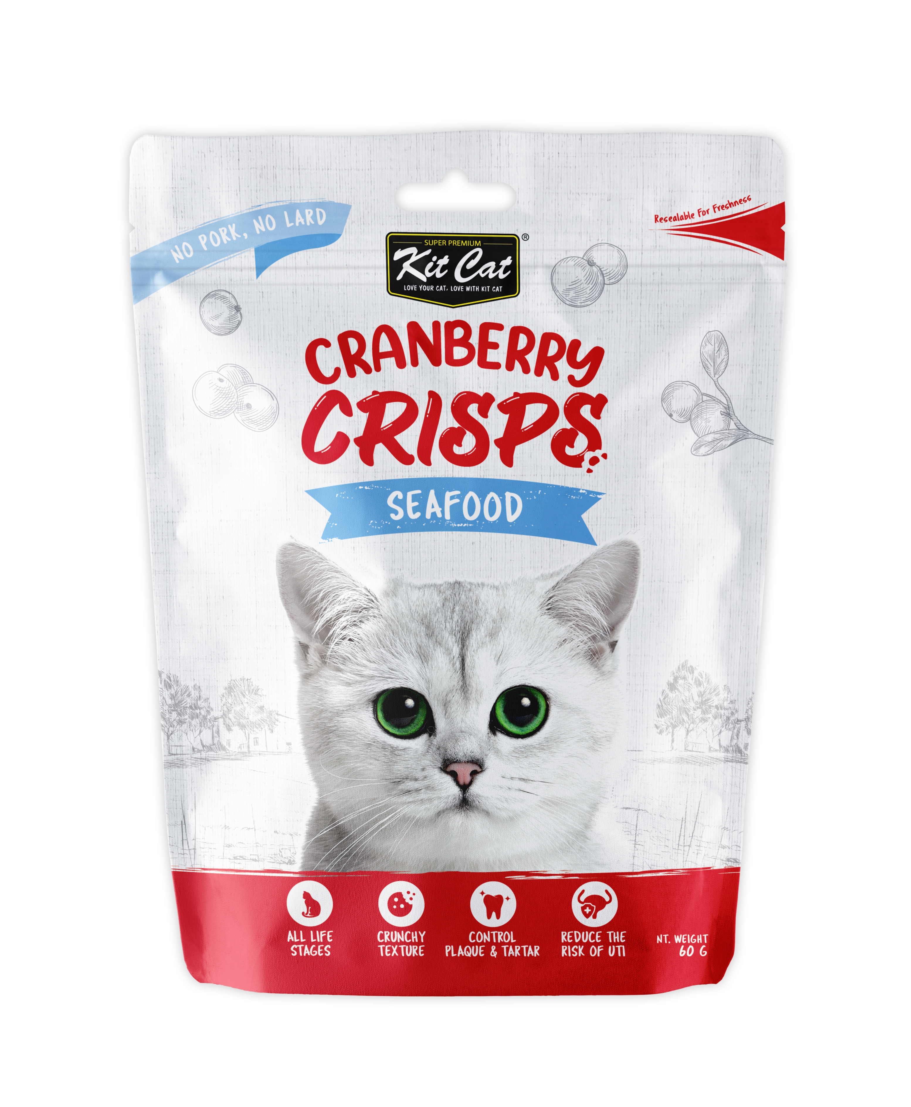 Kit Cat Cranberry Crisps (60g)