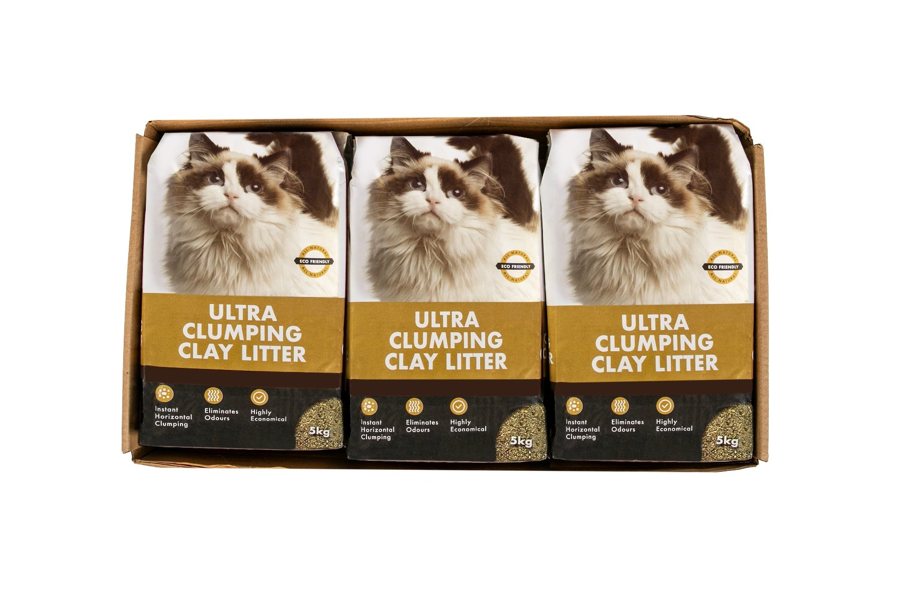 Regal Ultra Clumping Cat Litter Bulk Deal (5kg x 3 bags)