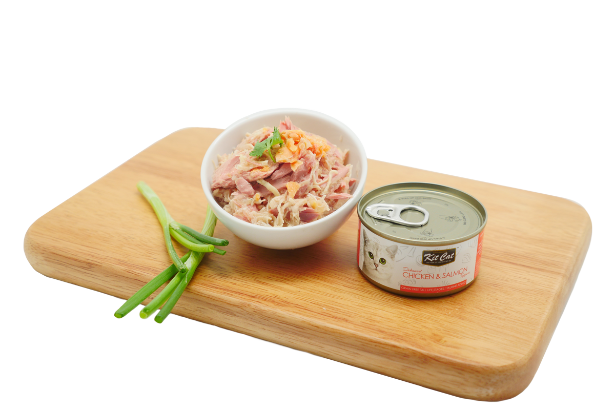 Kit Cat Canned Food Aspic/Toppers Bulk Deal (80g x 24 tins)