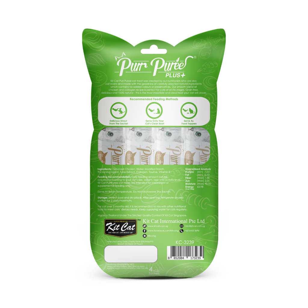 Purr Puree Plus+ (4 x 15g)