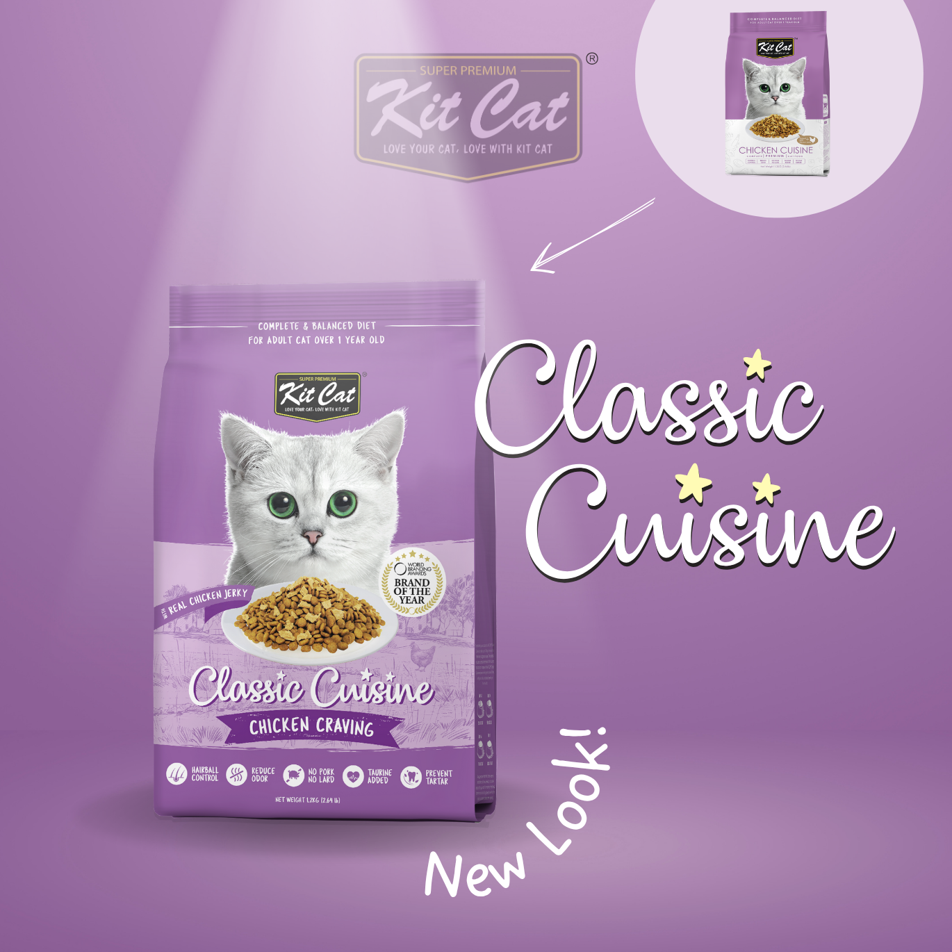 Classic Cuisine - Chicken Cravings (Hairball Control)