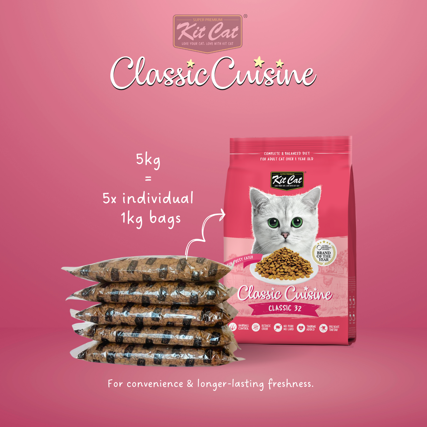 Classic Cuisine - Classic 32 (Taurine Added)