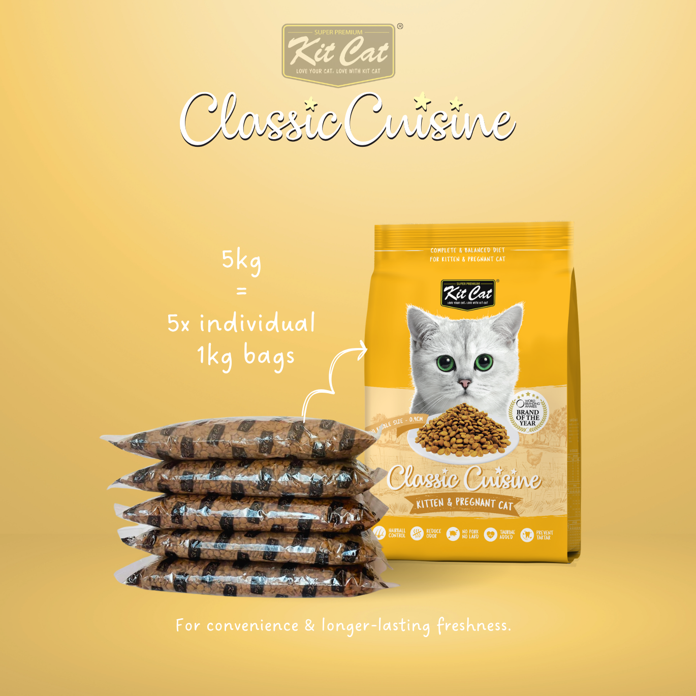 Classic Cuisine - Kitten & Pregnant Cat (Healthy Growth)