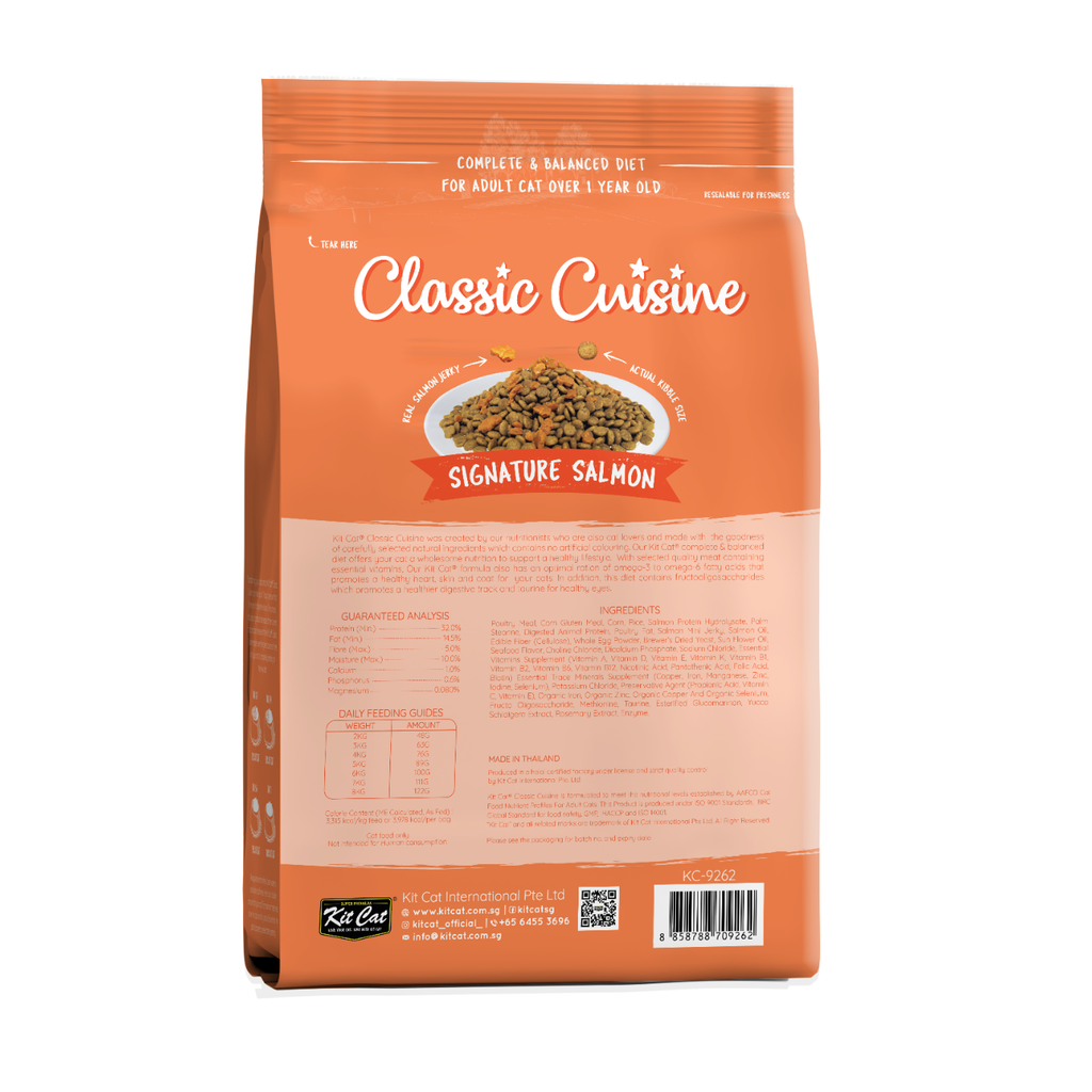 Classic Cuisine - Signature Salmon (Skin & Coat)