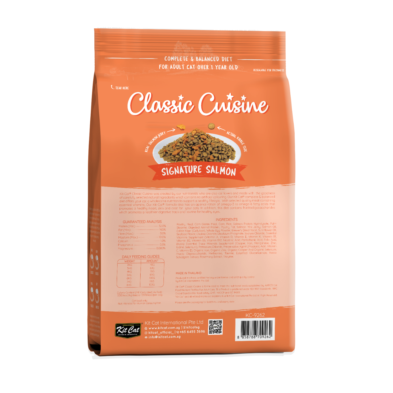Classic Cuisine - Signature Salmon (Skin & Coat)
