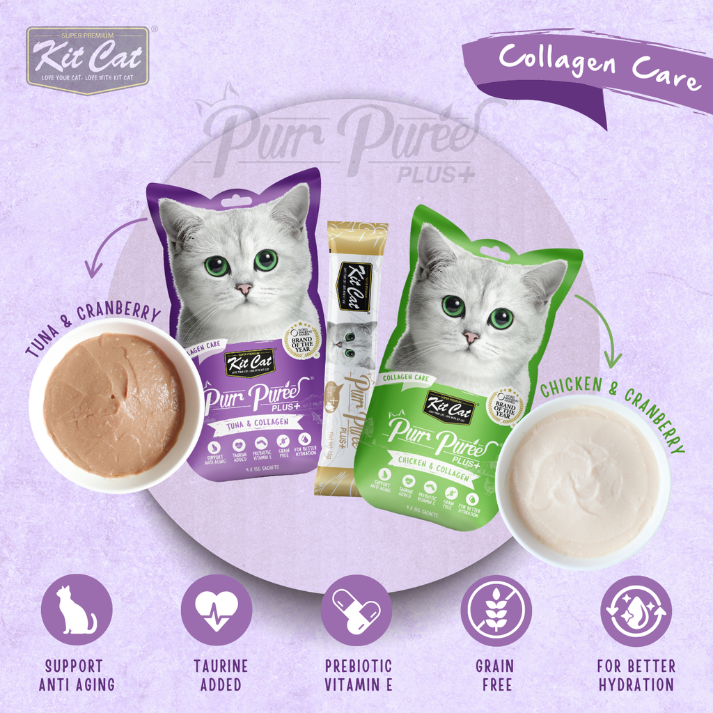 Purr Puree Plus+ (4 x 15g)