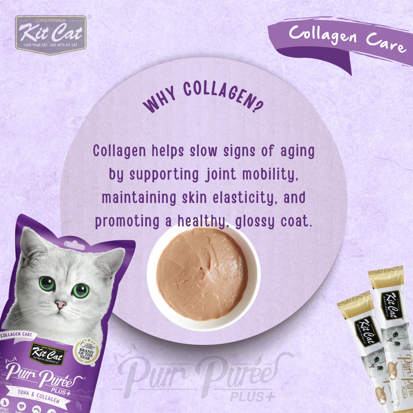 Purr Puree Plus+ (4 x 15g)