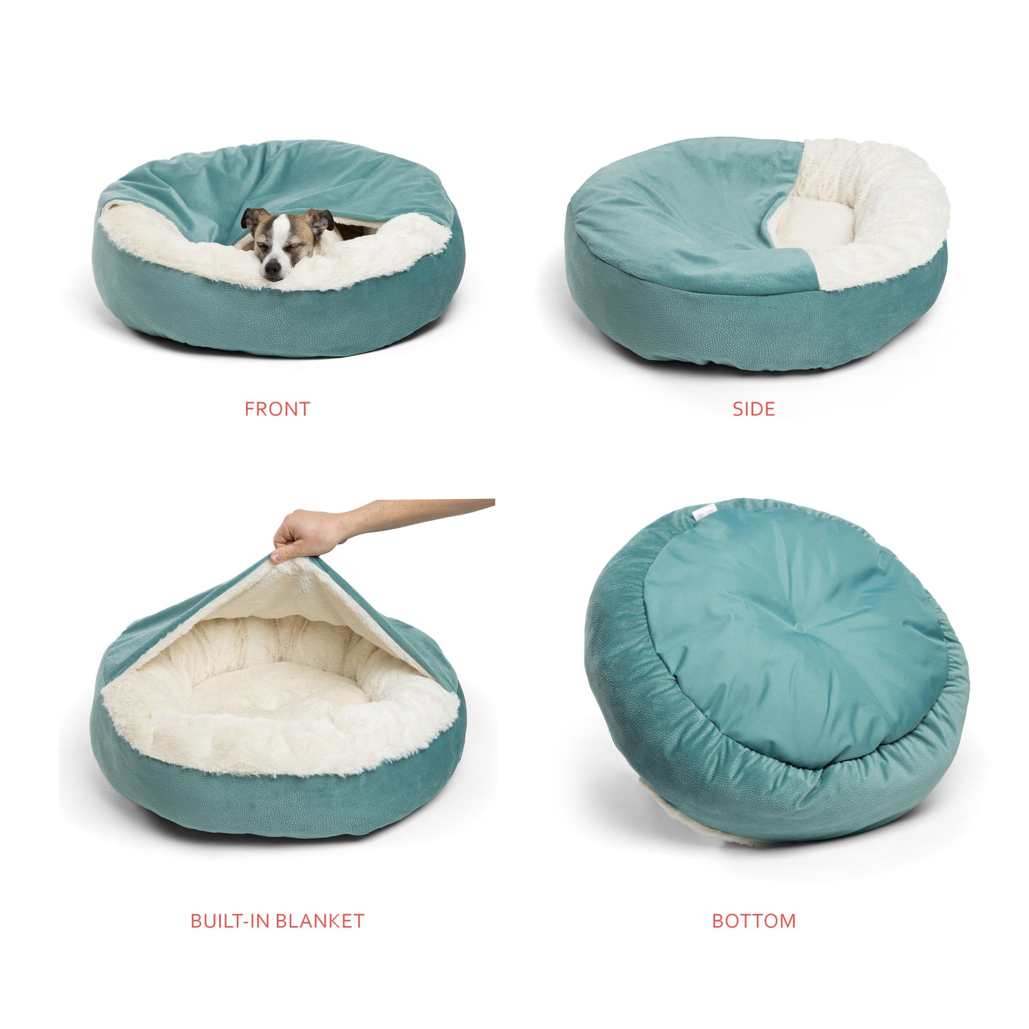 Best Friends by Sheri Cozy Cuddler Ilan Dog & Cat Bed