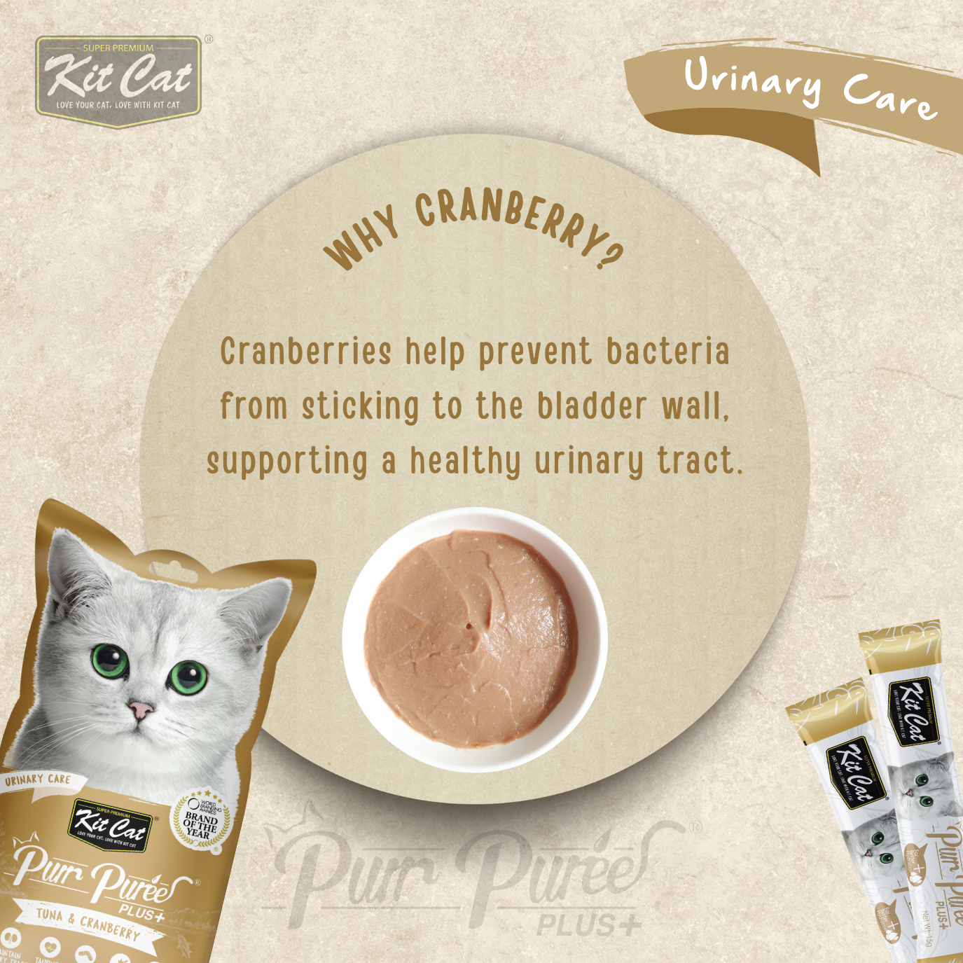 Purr Puree Plus+ (4 x 15g)
