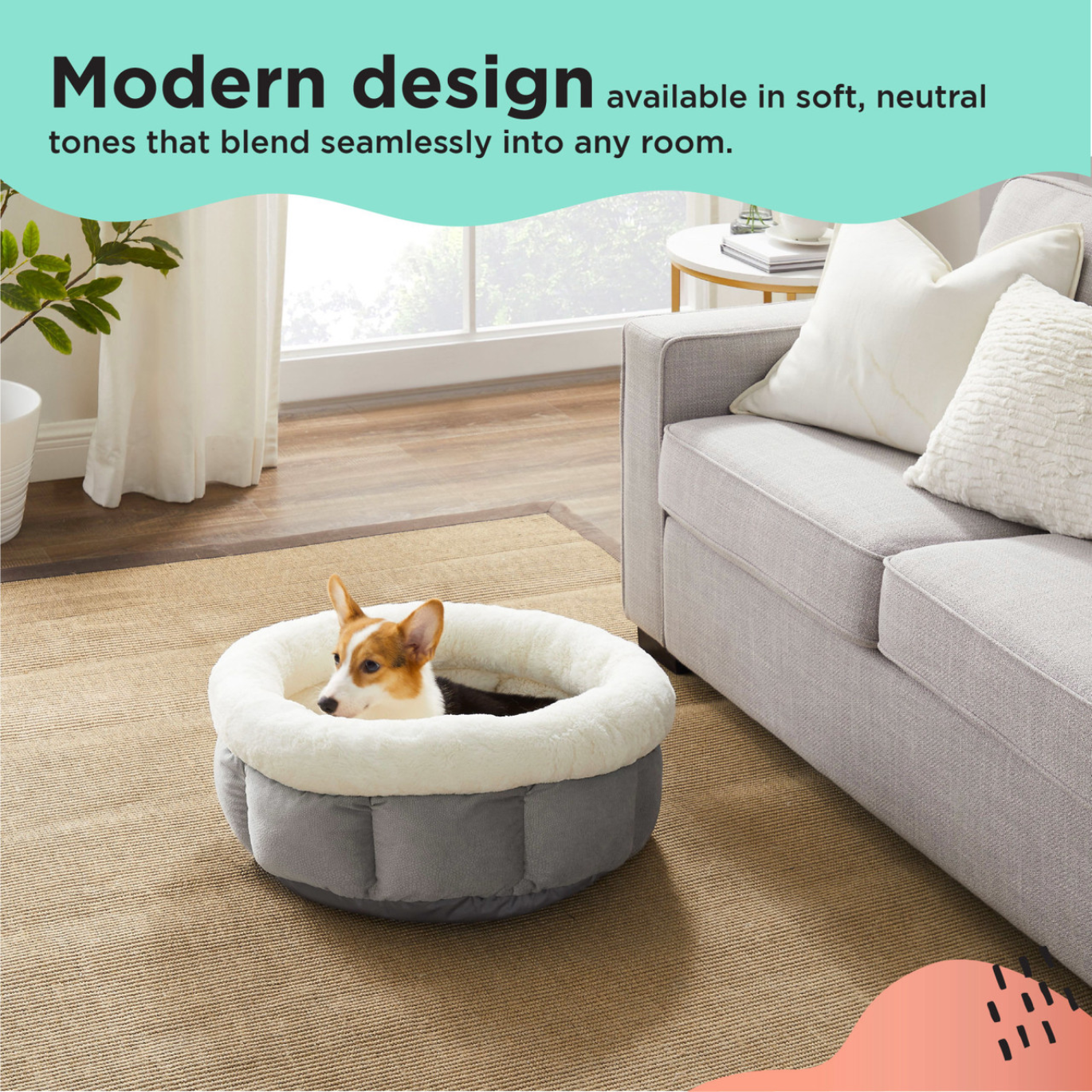 Best Friends by Sheri Cuddle Cup Ilan Dog & Cat Bed