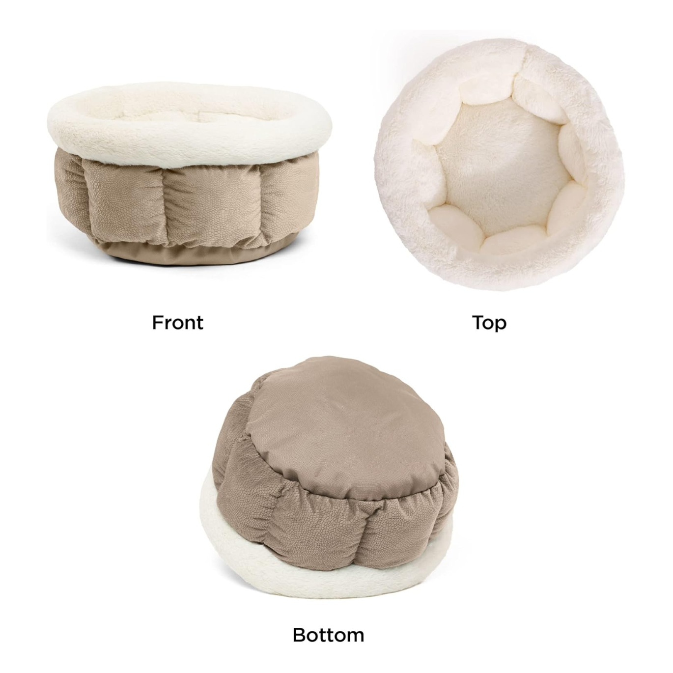 Best Friends by Sheri Cuddle Cup Ilan Dog & Cat Bed