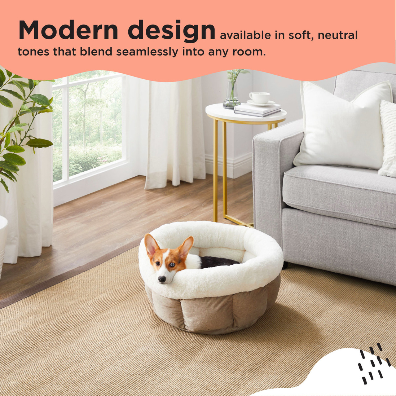 Best Friends by Sheri Cuddle Cup Ilan Dog & Cat Bed