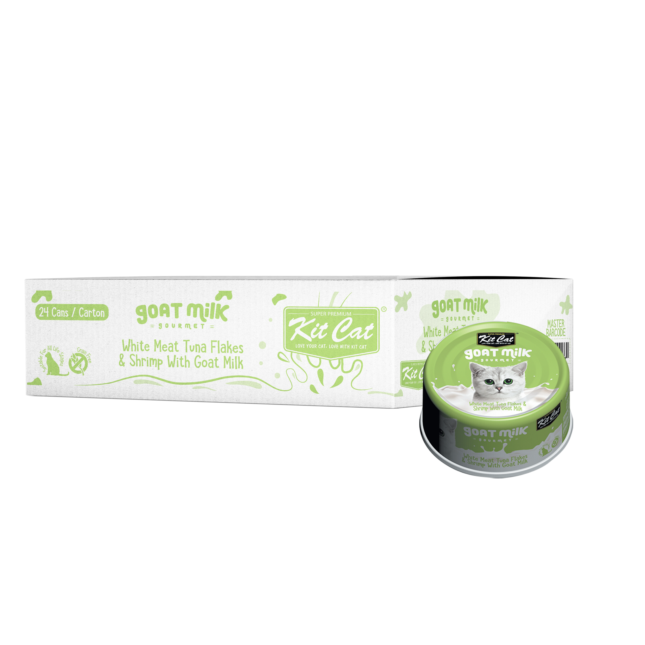 Kit Cat Goat's Milk Gourmet Bulk Deal (70g x 24 tins)