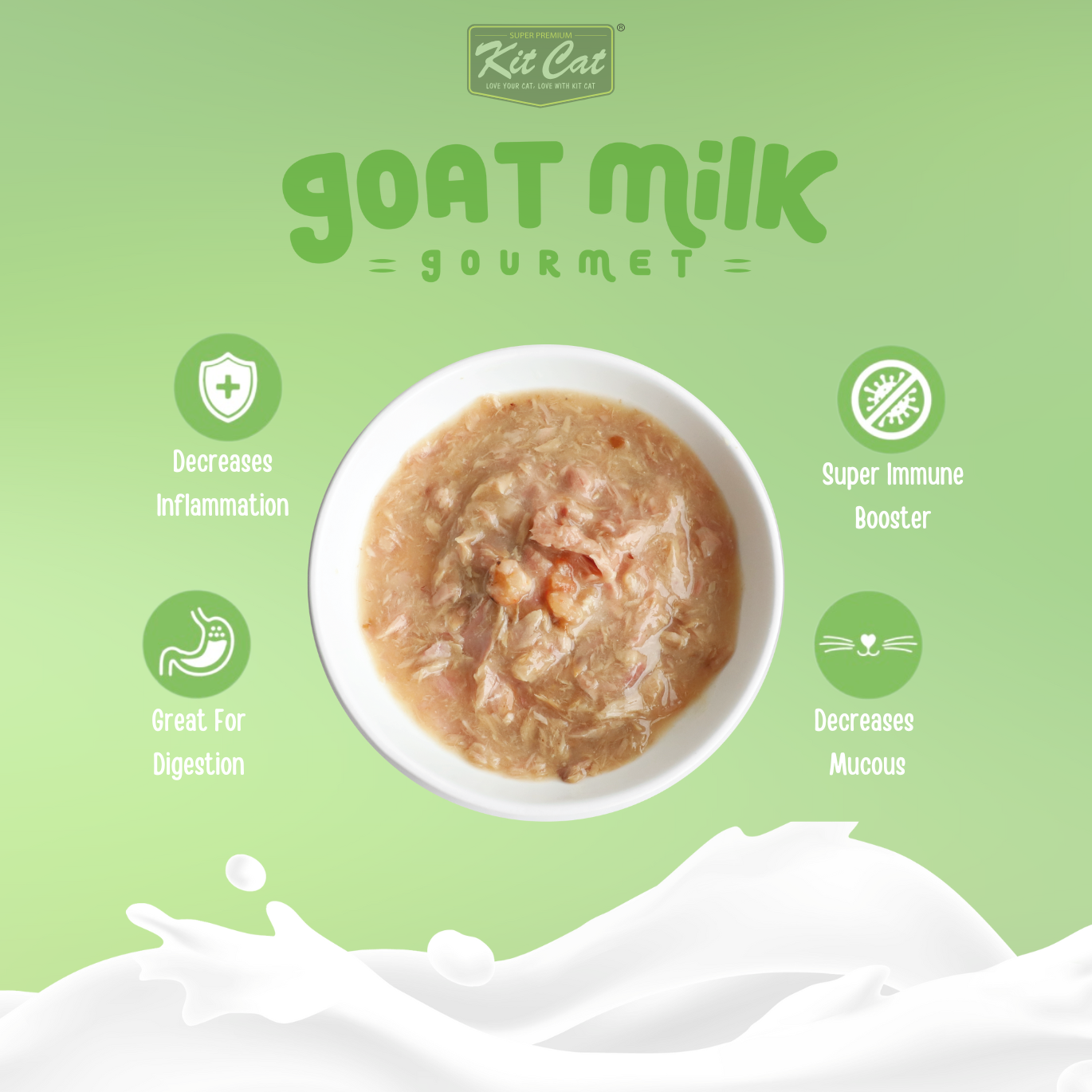 Kit Cat Goat Milk Gourmet (70g)