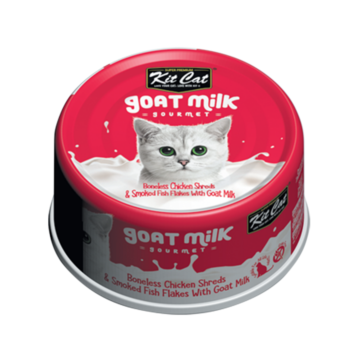 Kit Cat Goat's Milk Gourmet Bulk Deal (70g x 24 tins)