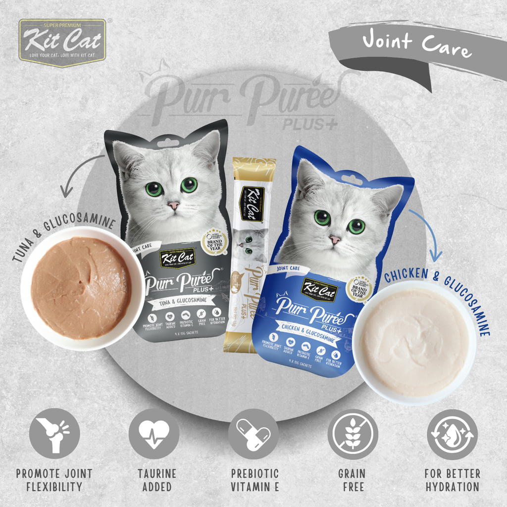 Purr Puree Plus+ (4 x 15g)