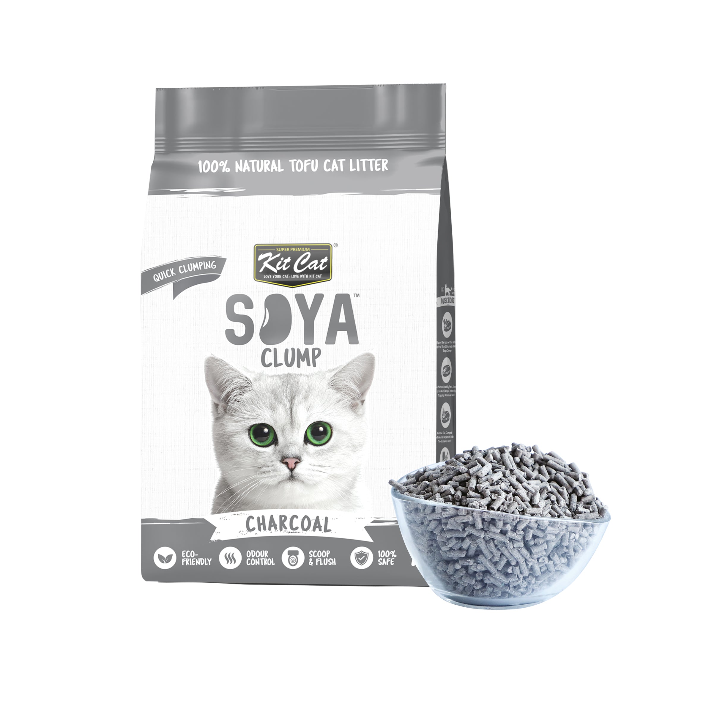 Kit Cat Soya Clump Cat Litter Bulk Deal (7L x 6)