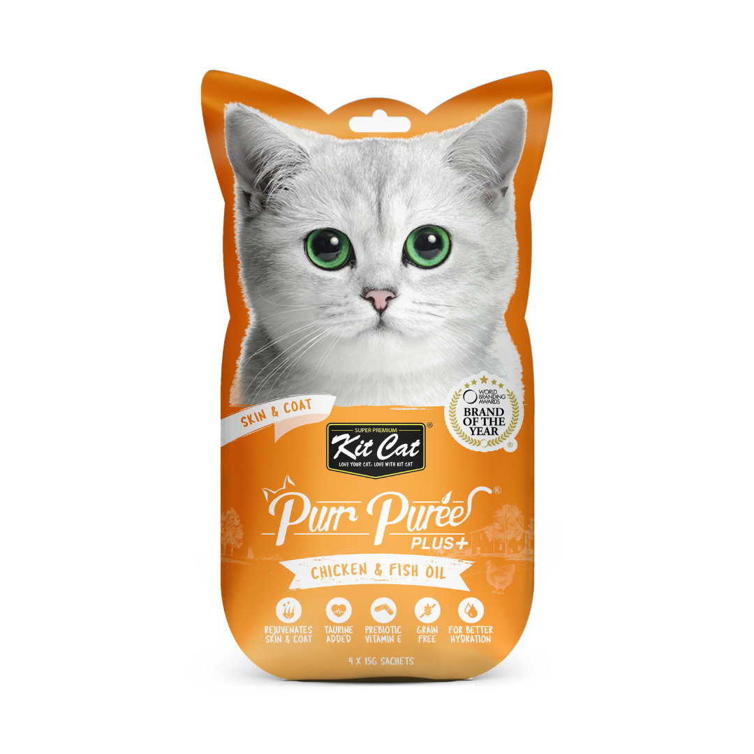 Purr Puree Plus+ (4 x 15g)