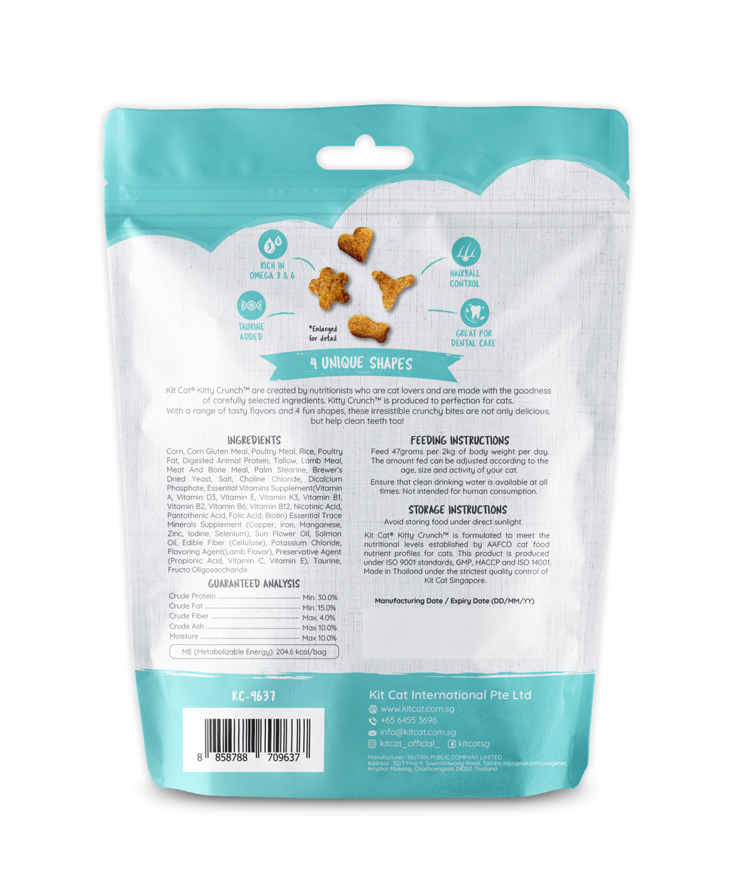 Kit Cat Kitty Crunch (60g)