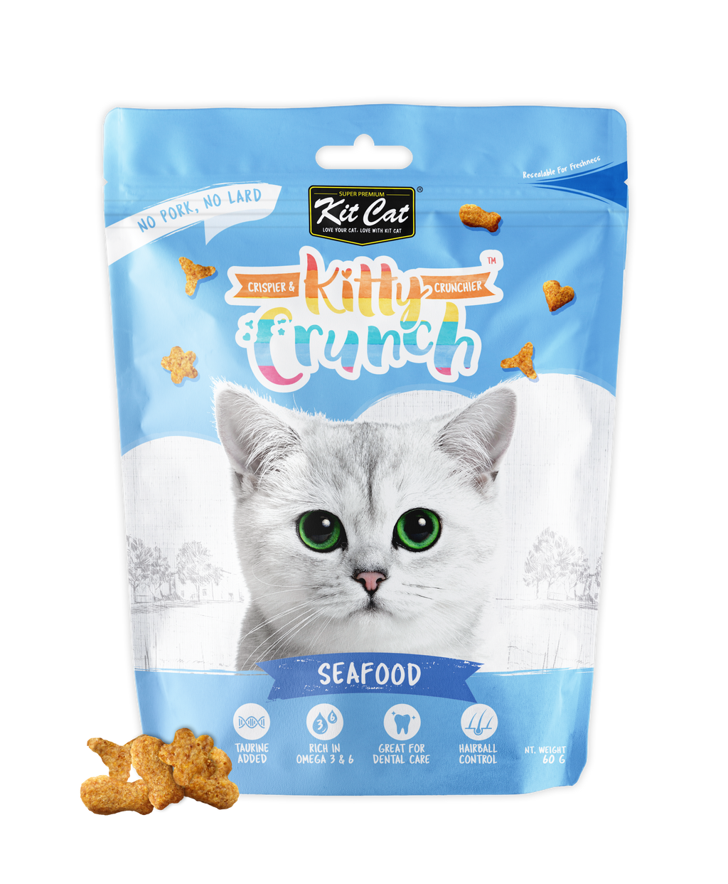 Kit Cat Kitty Crunch (60g)
