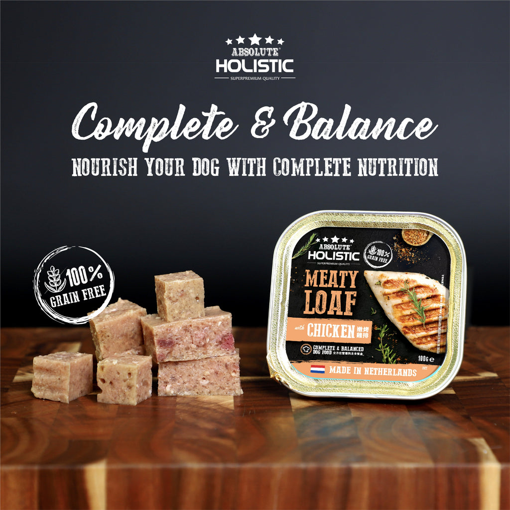 Absolute Holistic Meaty Loaf for Dogs