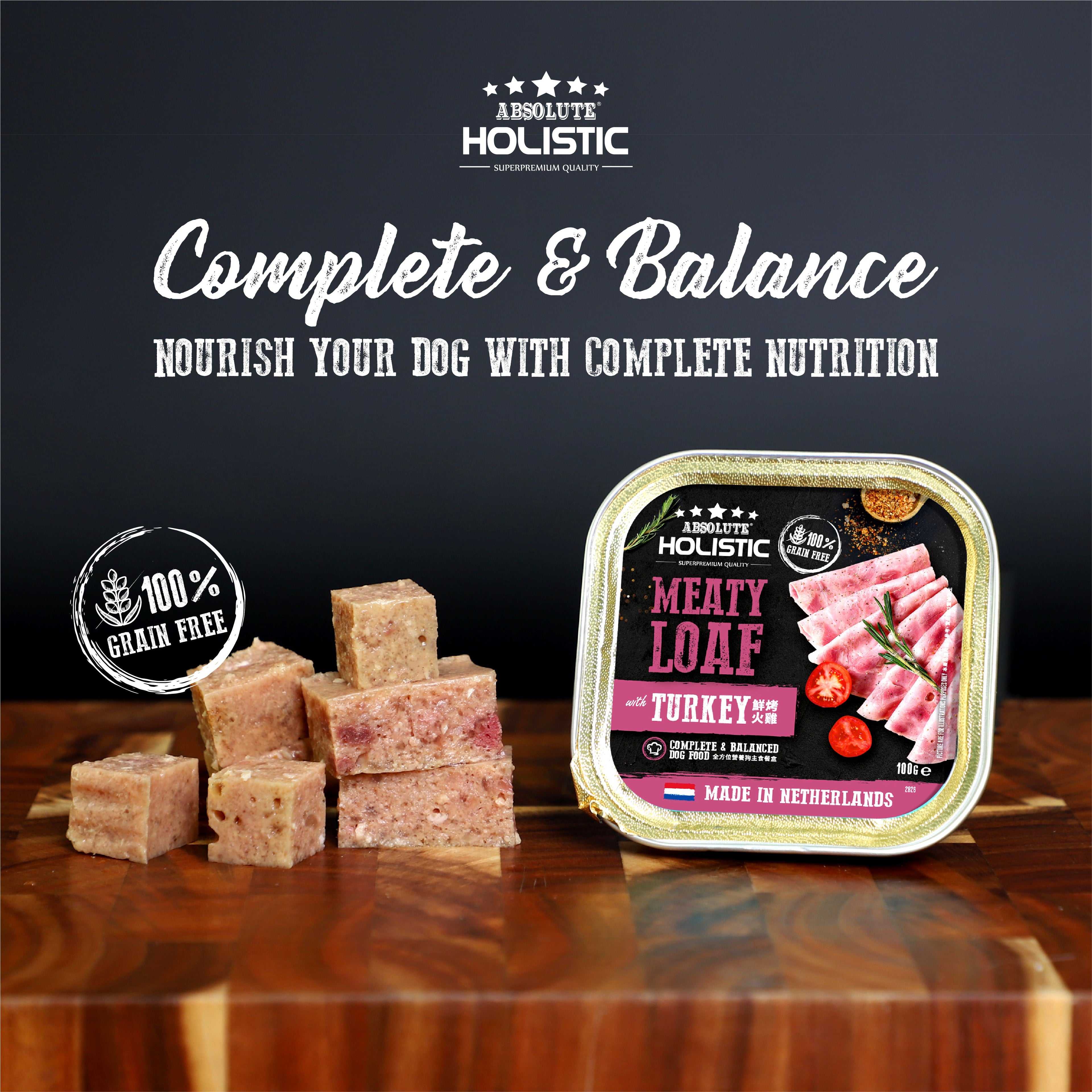Absolute Holistic Meaty Loaf for Dogs - Bulk Deal