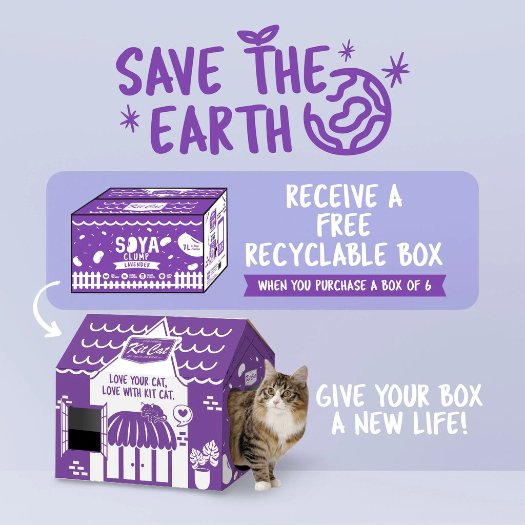 Kit Cat Soya Clump Cat Litter Bulk Deal (7L x 6)