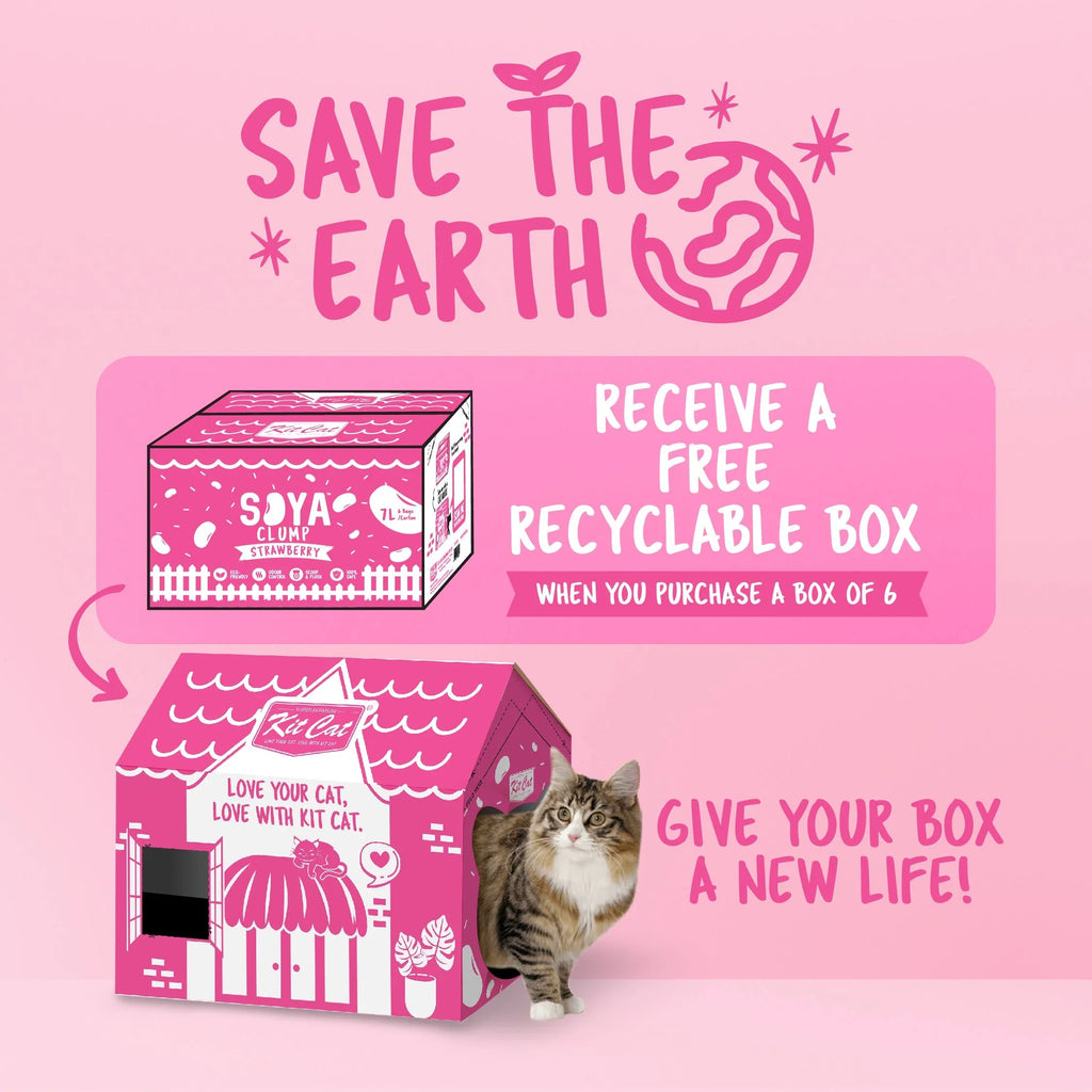 Kit Cat Soya Clump Cat Litter Bulk Deal (7L x 6)